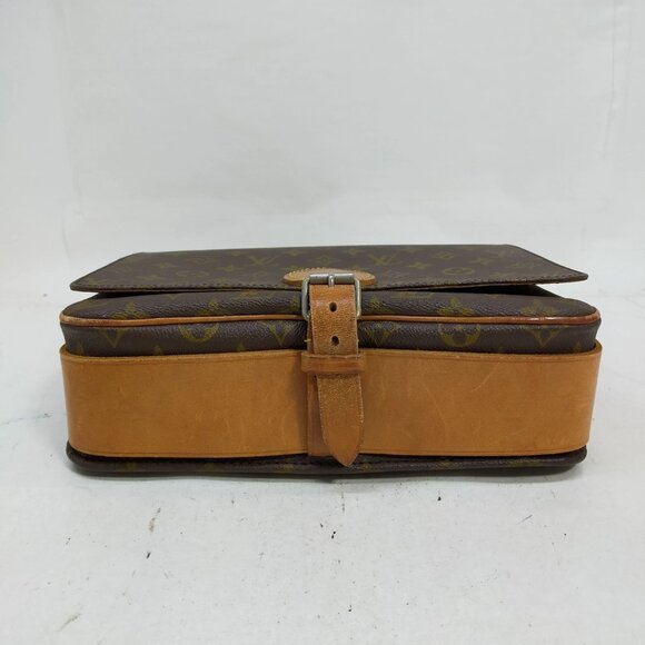 Authentic Louis Vuitton Cartouchiere GM Monogram Shoulder Bag 225-120425 - Picture 5 of 9